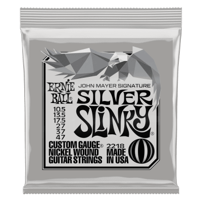 ERNIE BALL 2218 (10.5-47) JOHN MAYER SILVER SLINKY