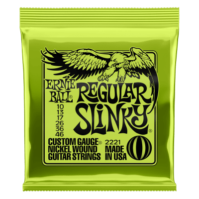 Ernie Ball 2221 (10-46) Regular Slinky Nickel Wound