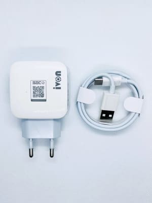 Cargador 2 entradas 3.1A Tipo USB con 1 Cable