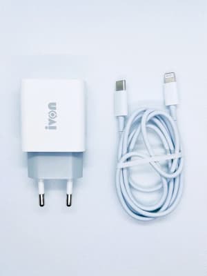 Cargador Carga Rapida 18W Tipo C con 1 Cable