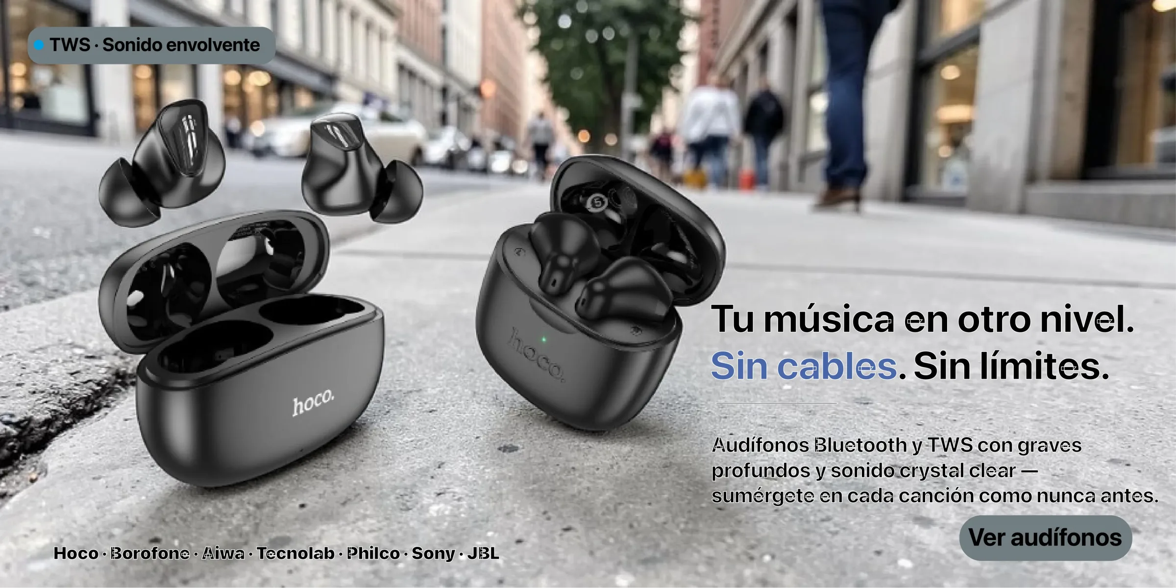 Audífonos bluetooth TWS