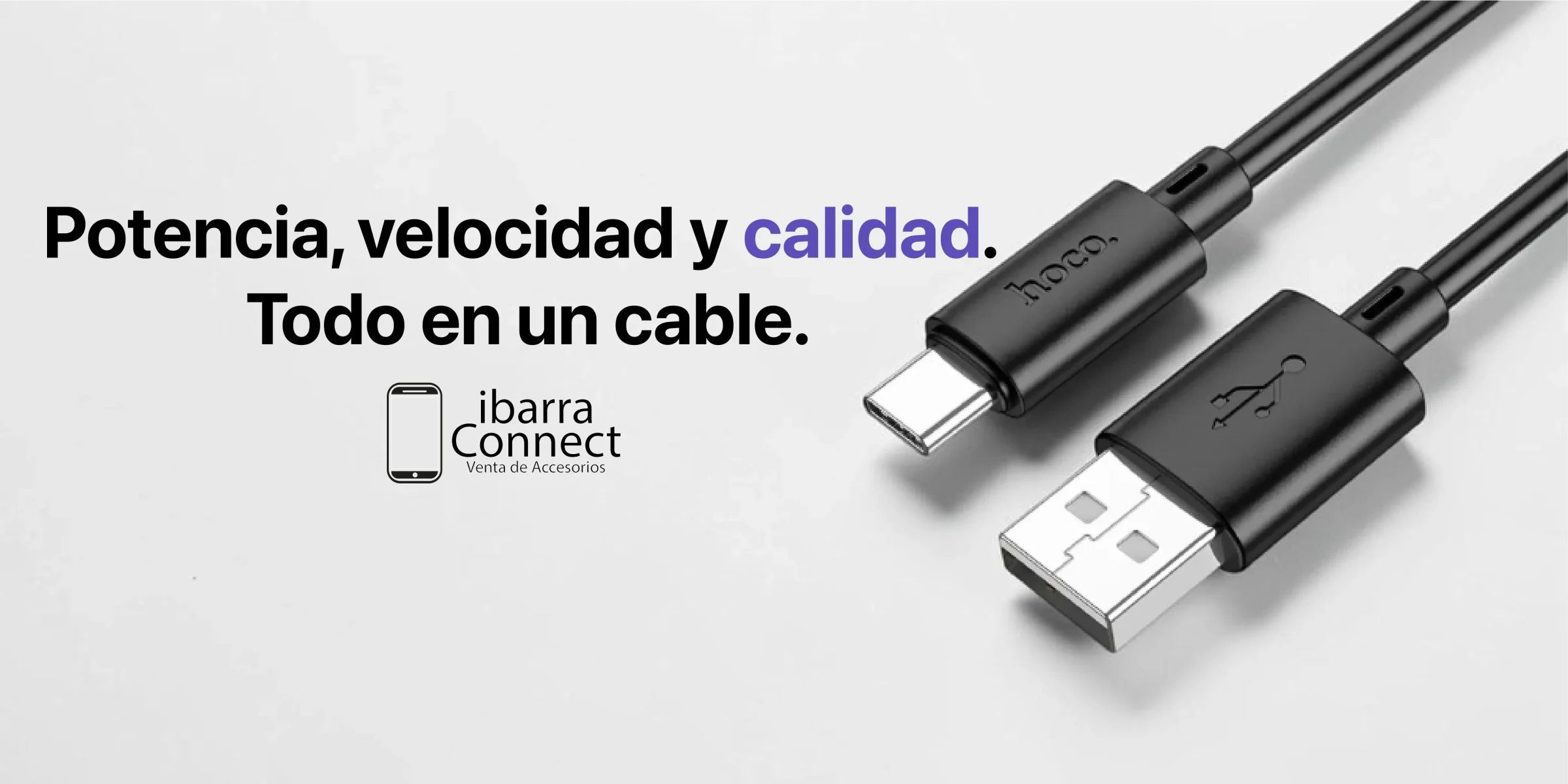 Cables USB-A a USB-C