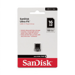 Pendrive SanDisk Ultra Fit 64GB USB 3.2 Gen 1 USB-A Negro Modelo SDCZ430-64G