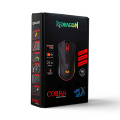 Mouse Gamer Redragon Cobra M711 Sensor Pixart P3325 RGB Chroma 10000 DPI
