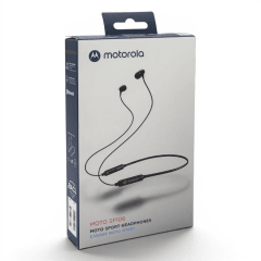 Audífonos Deportivos Motorola SP106 Bluetooth In Ear IPX5 Negro