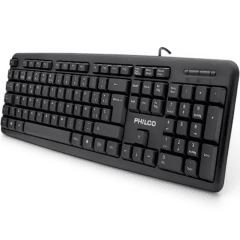 Teclado Alámbrico Philco K51UP USB Estándar