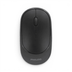 Mouse Philco Pro SPK7314 Inalámbrico 2.4GHz Óptico 1200 DPI 3 Botones Ambidiestro Negro