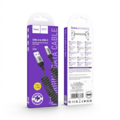 Cable Hoco X121 USB-A a USB-C 3A Trenzado 1.5 mts