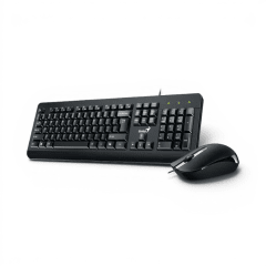 Kit Teclado y Mouse Alámbrico Genius KM-160 USB