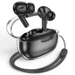 Audífonos Borofone BW43 Ice Rhyme True Wireless Bluetooth 5.3 In Ear Negro