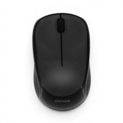 Mouse Maxell MOWL-CN Nano Inalámbrico USB-C Óptico 1200 DPI 3 Botones Ambidiestro Negro