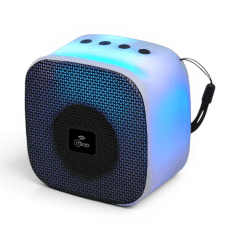 Parlante Portátil Mlab Mini Flaming Cube Bluetooth