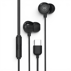 Audífonos con Cable Maxell IN-BAX USB-C In Ear Estéreo con Micrófono N