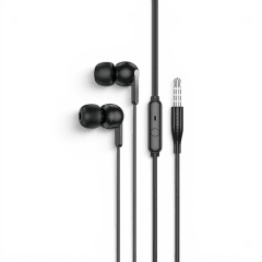 Audífonos con Cable Hoco M124 Wide In Ear Jack 3.5mm Driver 10mm con Micrófono Negro