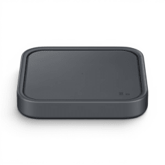 Cargador Inalámbrico Samsung EP-P2400 Super Fast Wireless Charger 15W Qi con Ventilador LED Gris