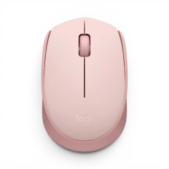 Mouse Inalámbrico Óptico Logitech M170 Rosado