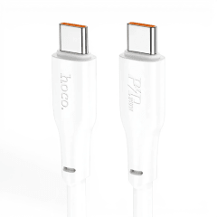 Cable Hoco X102 Advantage USB-C a USB-C 240W PD3.1 EPR Chip E-Marker Nylon Trenzado 1 Metro Negro