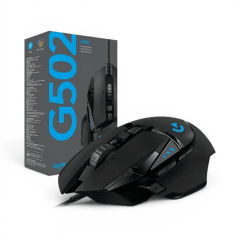 Mouse Gamer Logitech G502 Hero 16000 DPI 11 Botones USB Negro