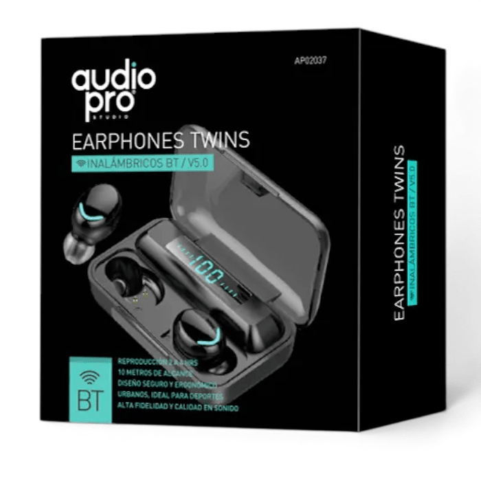 Audífonos AudioPro APO2037 Twins True Wireless Bluetooth2