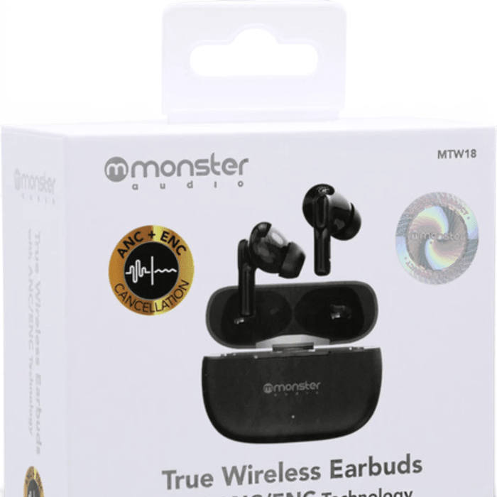 Audífonos Monster MTW18 True Wireless ENC Bluetooth 5.2 Driver5