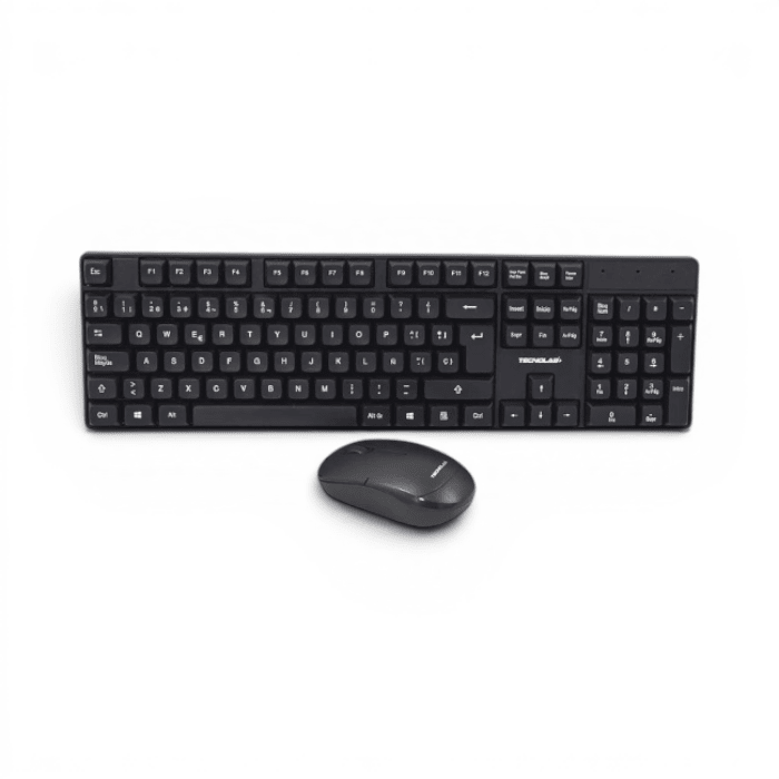 Kit Teclado y Mouse Inalámbrico Tecnolab TL6452