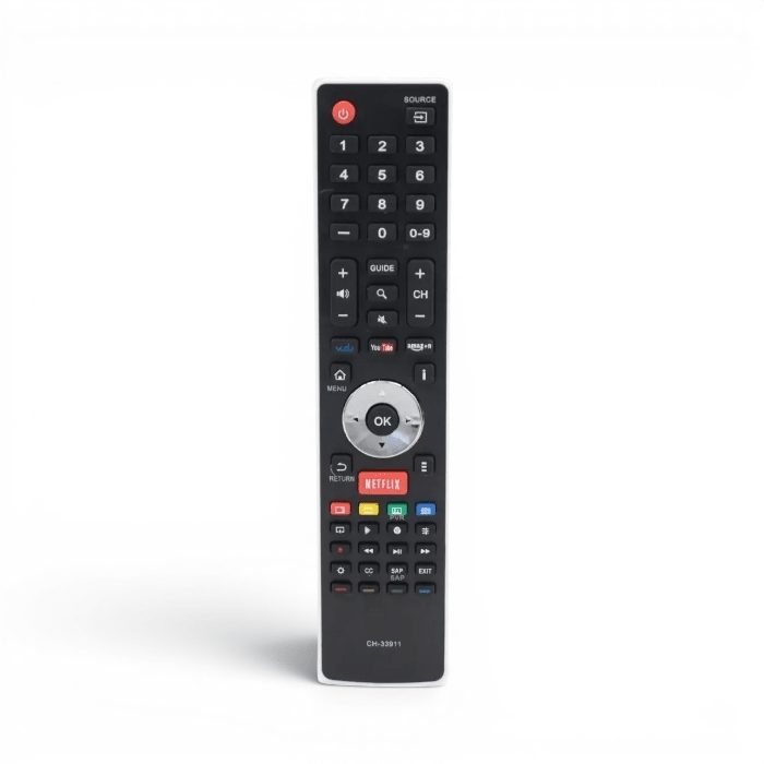 Control Remoto DBCRTV20 Compatible BGH Hisense Smart TV LED LCD Plasma Negro1