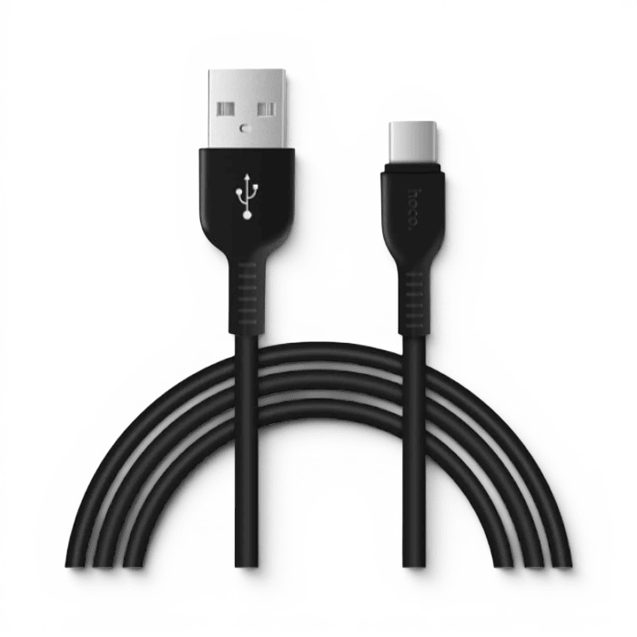 Cable Hoco X20 Flash Charging USB-A a USB-C 2A2