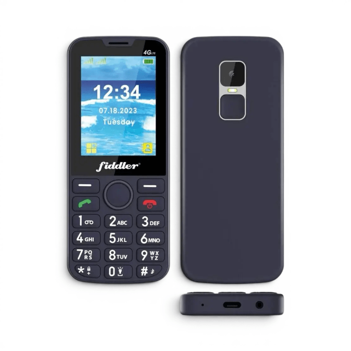Teléfono Senior 4G LTE D117 Doble SIM Pantalla 2.4