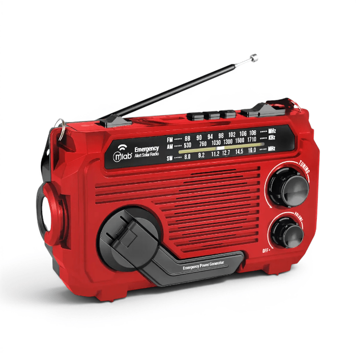 Radio Portátil Emergencia Mlab Alert Disaster 95831