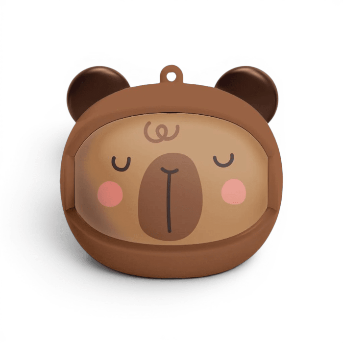 Audífonos Fiddler Rolling Face Capibara True Wireless Bluetooth 5.3 con Estuche Deslizable5
