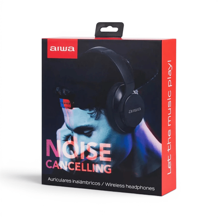 Audífonos Aiwa AW-KNC1090L Over Ear ANC Bluetooth 5.35