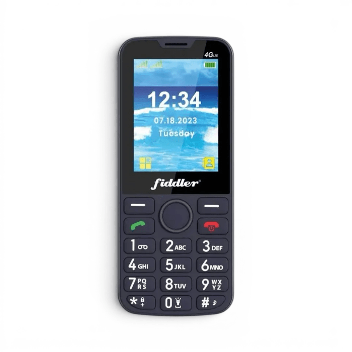 Teléfono Senior 4G LTE D117 Doble SIM Pantalla 2.4