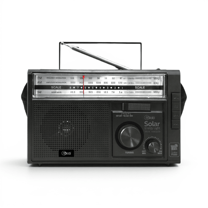 Radio Portátil Retro Mlab 09472 Energy Light 1970s2