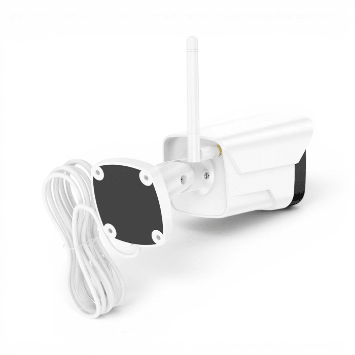 Cámara de Seguridad Hoco D4 IP WiFi HD 1080p Bullet IP65 Exterior H265 Visión Nocturna Blanca3