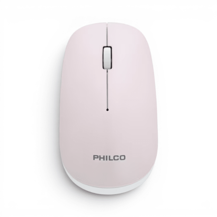 Mouse Philco Pro 29PPR7305P Inalámbrico USB 2.4GHz Óptico 1600 DPI Rosado1