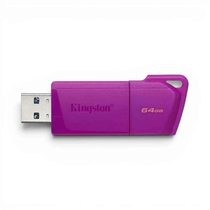 Pendrive Kingston DataTraveler Exodia M 64GB USB 3.2 Gen 1 Capuchón Móvil Morado2