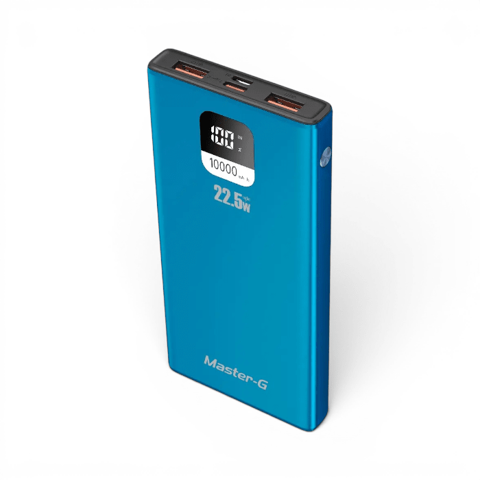 Power Bank Master G UCP10LPD 10000mAh 22.5W Power Delivery Pantalla LCD2