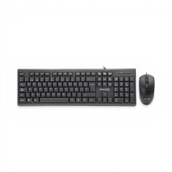 Kit Teclado y Mouse Alámbrico Philco CK45003