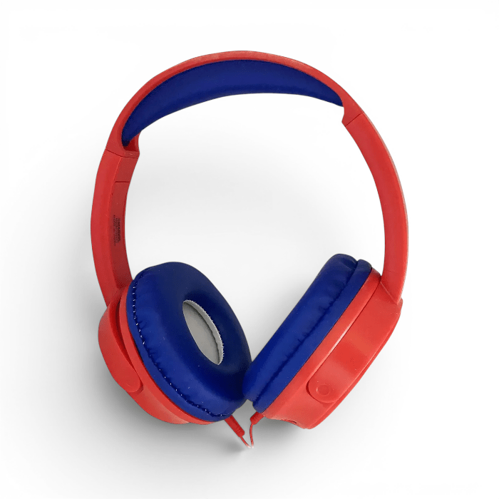 Audífonos Infantiles Disney Spiderman On-Ear con Micrófono Desmontable Jack 3.5mm Rojo3
