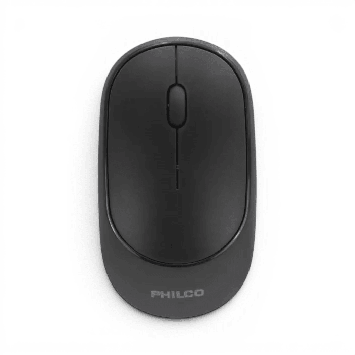 Mouse Philco Pro SPK7314 Inalámbrico 2.4GHz Óptico 1200 DPI 3 Botones Ambidiestro Negro1