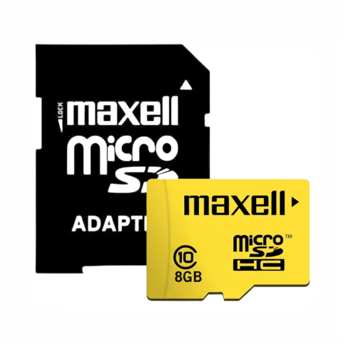 Tarjeta MicroSD Maxell 8GB Clase 10 UHS-1 Modelo MCSD-8CL102