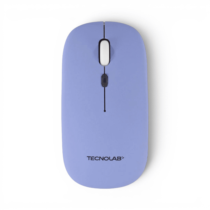 Mouse Tecnolab TL812BL Silencioso Dual 2.4GHz y Bluetooth RGB 1600 DPI Recargable1
