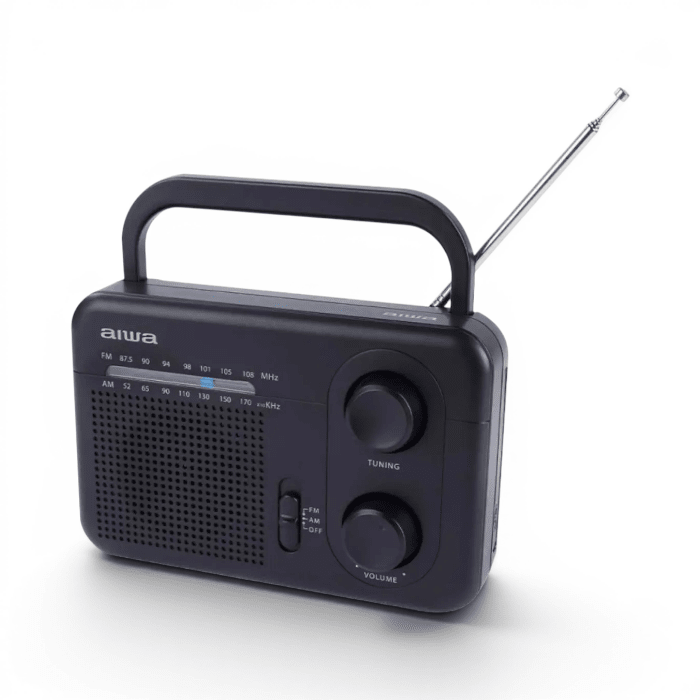 Radio Portátil Aiwa AWFML4 AM FM Analógico1
