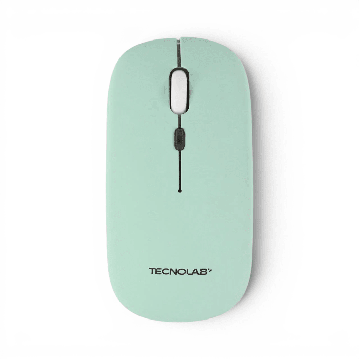 Mouse Tecnolab TL812BL Silencioso Dual 2.4GHz y Bluetooth RGB 1600 DPI Recargable3