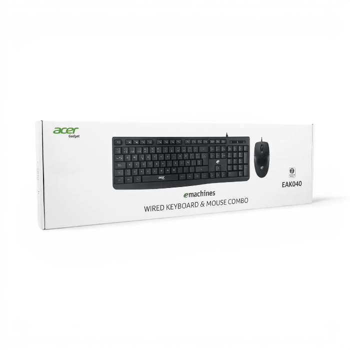 EAK040 SP COMBO TECLADO + MOUSE NEGROS ACER1