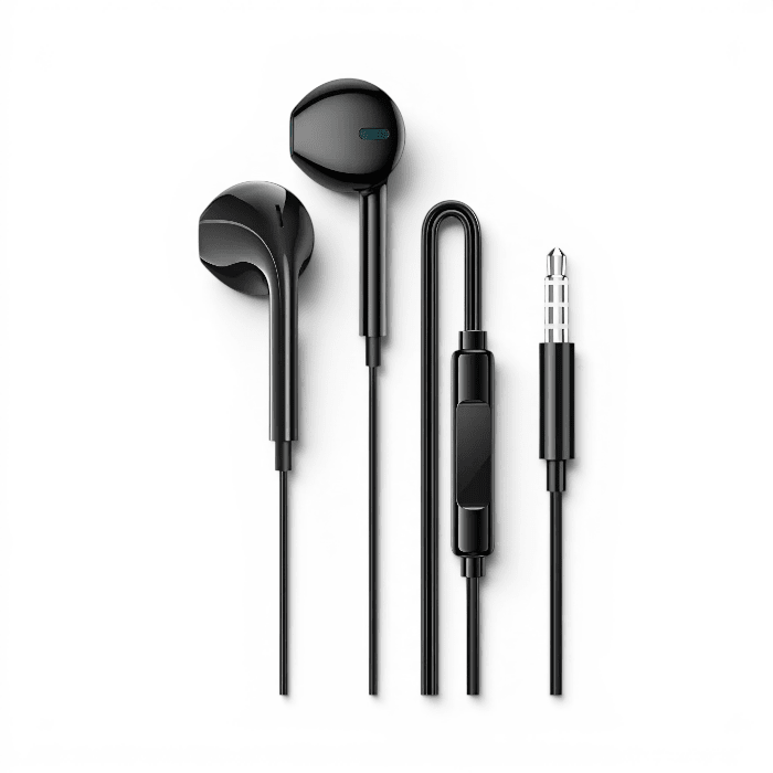 Audífonos con Cable Borofone BM100 In Ear Jack 3.5mm Driver 14mm con Micrófono Negro1