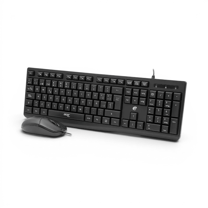 EAK040 SP COMBO TECLADO + MOUSE NEGROS ACER2