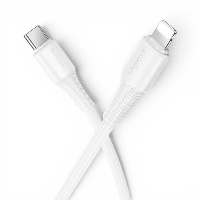 Cable Hoco X120 Duo USB-A a Lightning 2.4A PVC Flexible Carga y Datos 1 Metro1