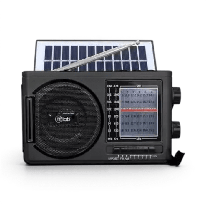 Radio Portátil Solar Mlab Sunshine Light 94603