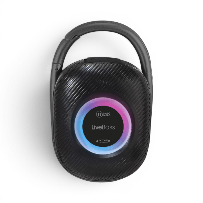Parlante Portátil Mlab Live Bass 09298 TWS Bluetooth 5.32